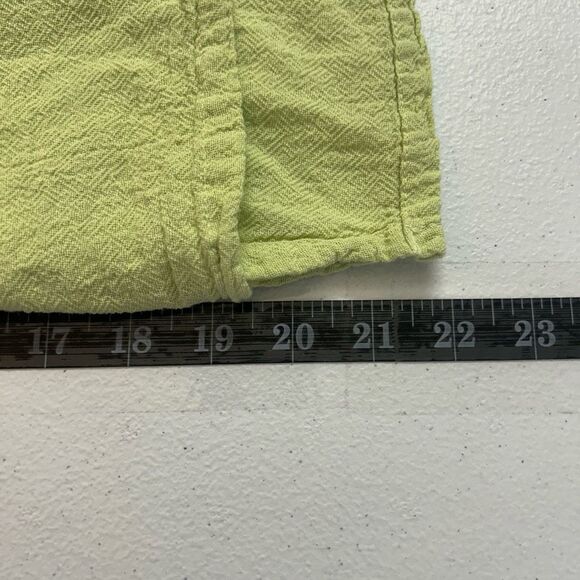 Oh My Gauze NWT Olga Top Size 2 Green Textured Cotton Boxy Oversized Boho Lagom - Picture 11 of 12